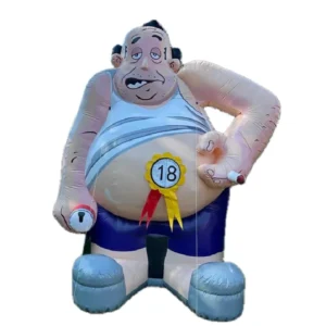 Abraham Ordinair opblaasfiguren huren