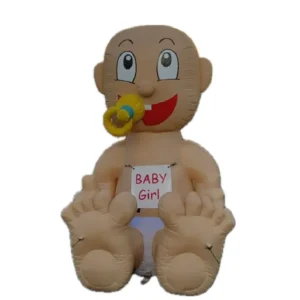 Baby opblaasbaar Babyfiguur huren tuin