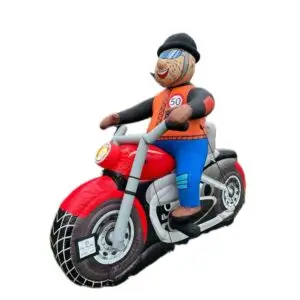 Abraham Feestpop op motor Beilen